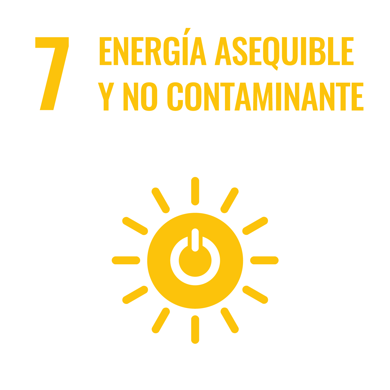 ODS 7: Energía asequible y no contaminante 